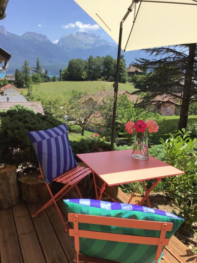 Vue Lac Lodges Sévrier Buitenkant foto
