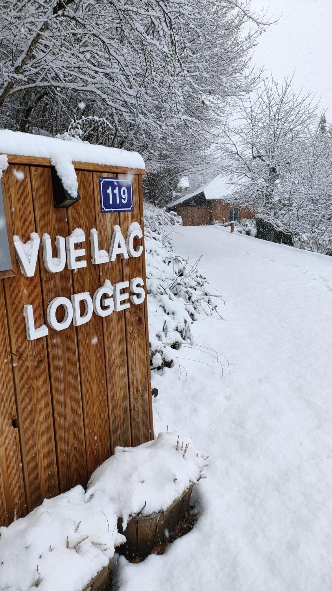 Vue Lac Lodges Sévrier Buitenkant foto