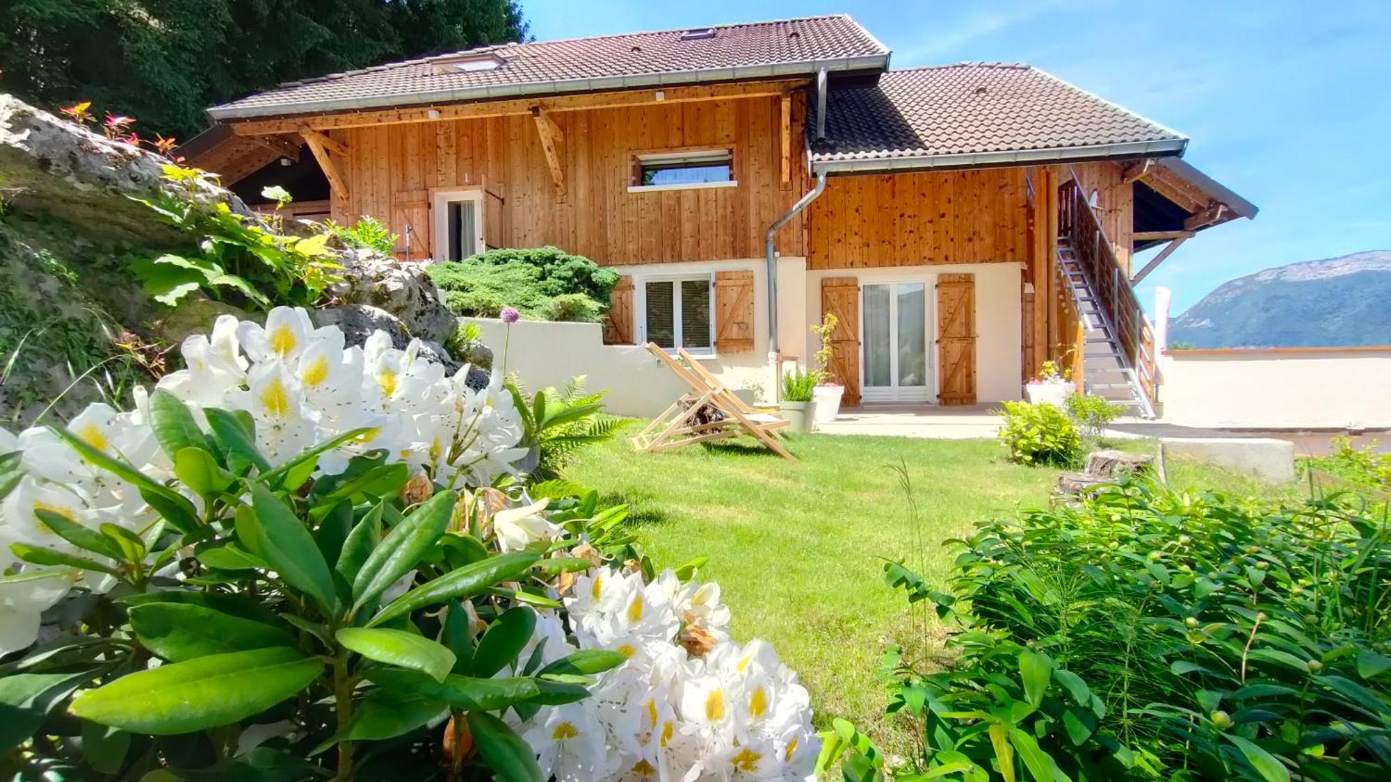 Vue Lac Lodges Sévrier Buitenkant foto